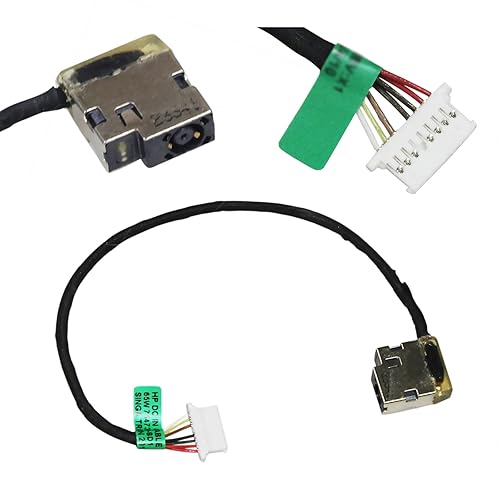 Zahara DC Power Jack with Cable Harness for HP Envy 17-BW 17M-BW 17T-BW 17-bs 17-CE 17-CG 17T-CG000 L52659-001 L87959-001