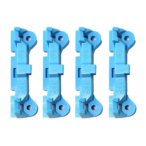 RLECS 4pcs Plastic CPU Fan Retainer Bracket Base Parts for AM2 AM3 FM1/2/2+/3 for PC Heat Sink Cooling Fan Mounting, Blue