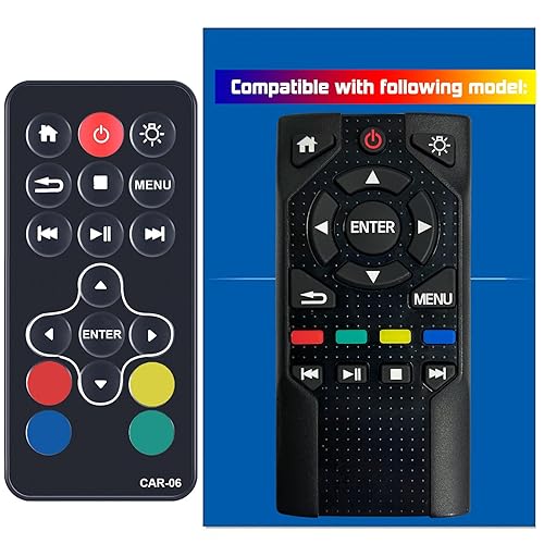 Replacement Remote Control for Honda Pilot Elite/Touring/EX-L Rear Entertainment DVD 39560-THR-A020-M1 39560THRA020 2019 2020 20201 2022 2023