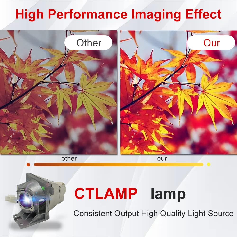 CTLAMP A+ Quality RLC-118 Replacement Projector Lamp Bulb with Housing Compatible with Viewsonic PX706HD