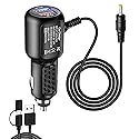 DC 12V Car Charger for Portable DVD Player,Replacement Car Cigarette Lighter Adapter Power Cord for Sylvania/DBPOWER/UEME/HDJUNTUNKOR/DRJ,Dual Port
