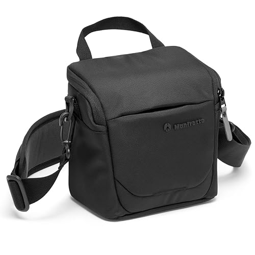 Manfrotto Advanced Shoulder Bag S III, Camera Bag for Mirrorless with Lens, Camera Case with Tripod Mount and Rain Cover, Photography Accessories