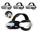 WOUNMTT Head Strap for Oculus Meta Quest 3/3S/Quest 2 - One-Click Release VR Headset Strap with Adjustable Dial, Universal Quick-Conversion Design