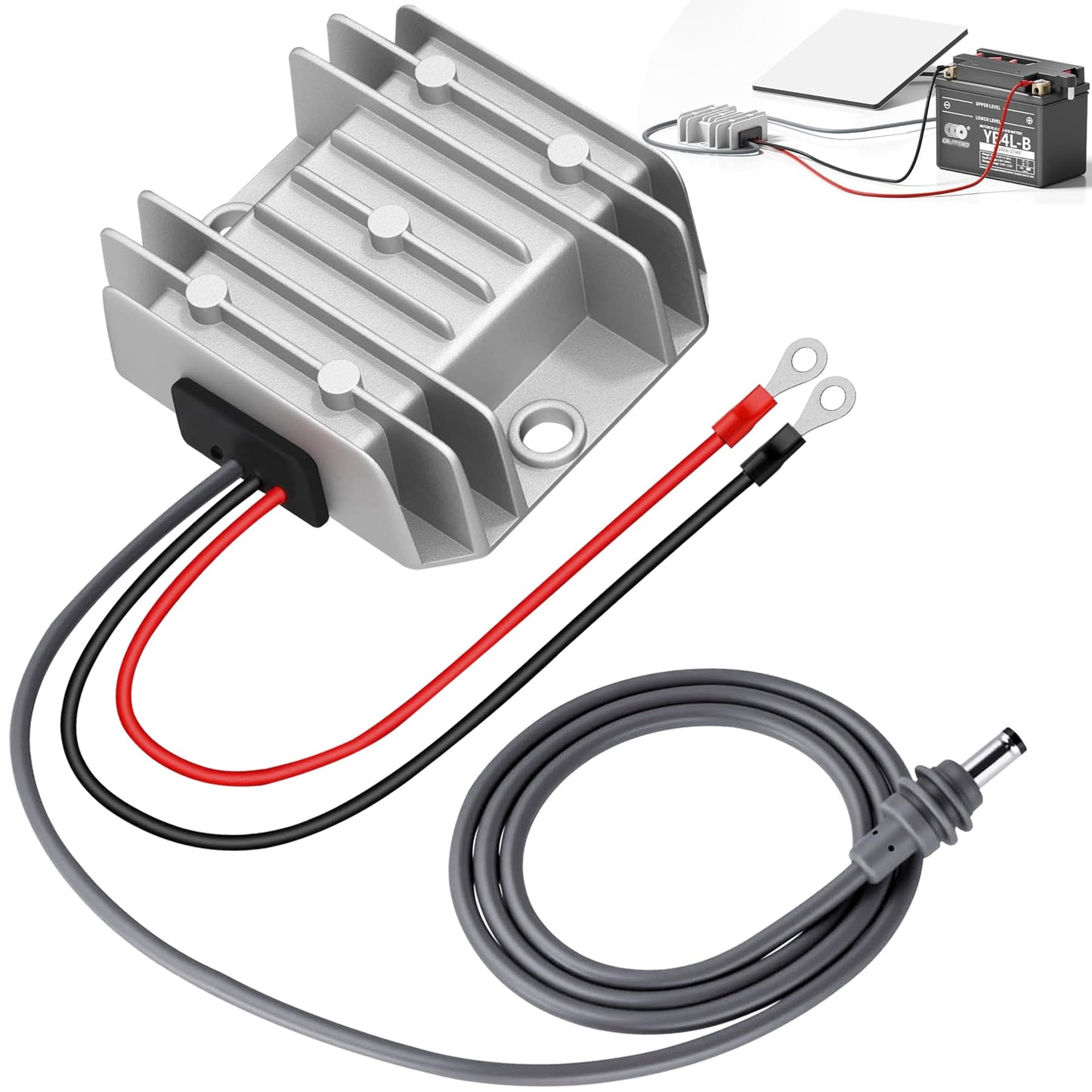 EAGWELL Starlink Mini 12V Adapter DC Step Up Converter with Starlink Mini Power Cord 9-28V Input 30V 3.5A Output for Starlink Mini Power Supply Step…