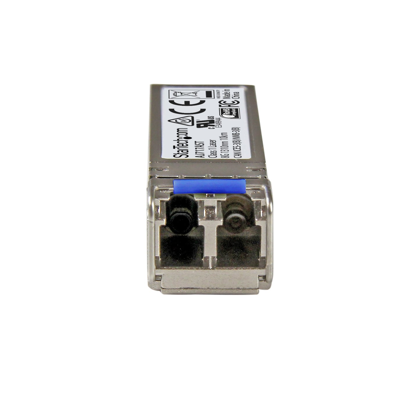 StarTech.com HPE AJ717A Compatible SFP+ Module-8G Fiber Channel WW-8GbE Single Mode (SMF) Fiber Optic Transceiver-8GE Gigiabit Ethernet SFP+-LC
