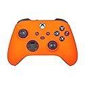 Xbox One Series X S Custom Soft Touch Controller - Soft Touch Feel, Added Grip, Neon Orange Color - Compatible with Xbox One, Series X, Series S