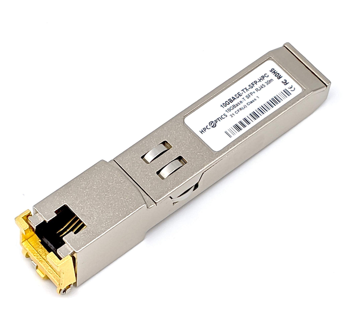 HPC Optics Compatible with Extreme 10GBASE-T Copper SFP+ Transceiver | 10G TX RJ-45 30m SFP-10G-TX-EXT