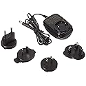 Extech UA100‑240 - Universal AC Adapter - 100-240 VAC to 9 VDC, 1.3 A Power Supply with US/UK/AU/EU Adapters - Compatible with Extech SDL…