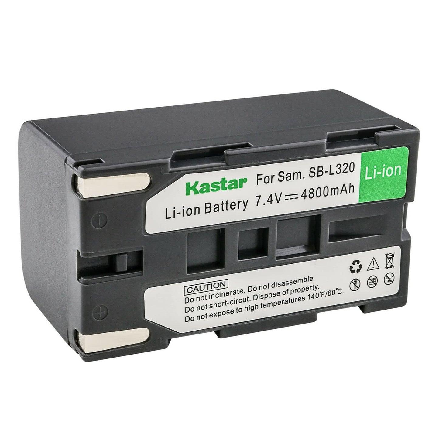 Kastar SB-L320 Battery 1-Pack Replacement for Samsung SB-L160, SB-L320 SBL320, SB-L480, SB-L110A Battery, Samsung VP-W75, VP-W75D, VP-W80, VP-W80U