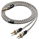 GUCraftsman 6N Single Crystal Silver Upgrade Headphones Cable 4Pin XLR/2.5mm/4.4mm Balance Headphone Upgrade Cable for Sony MDR-Z7 MDR-Z7M2 MDR-Z1R…