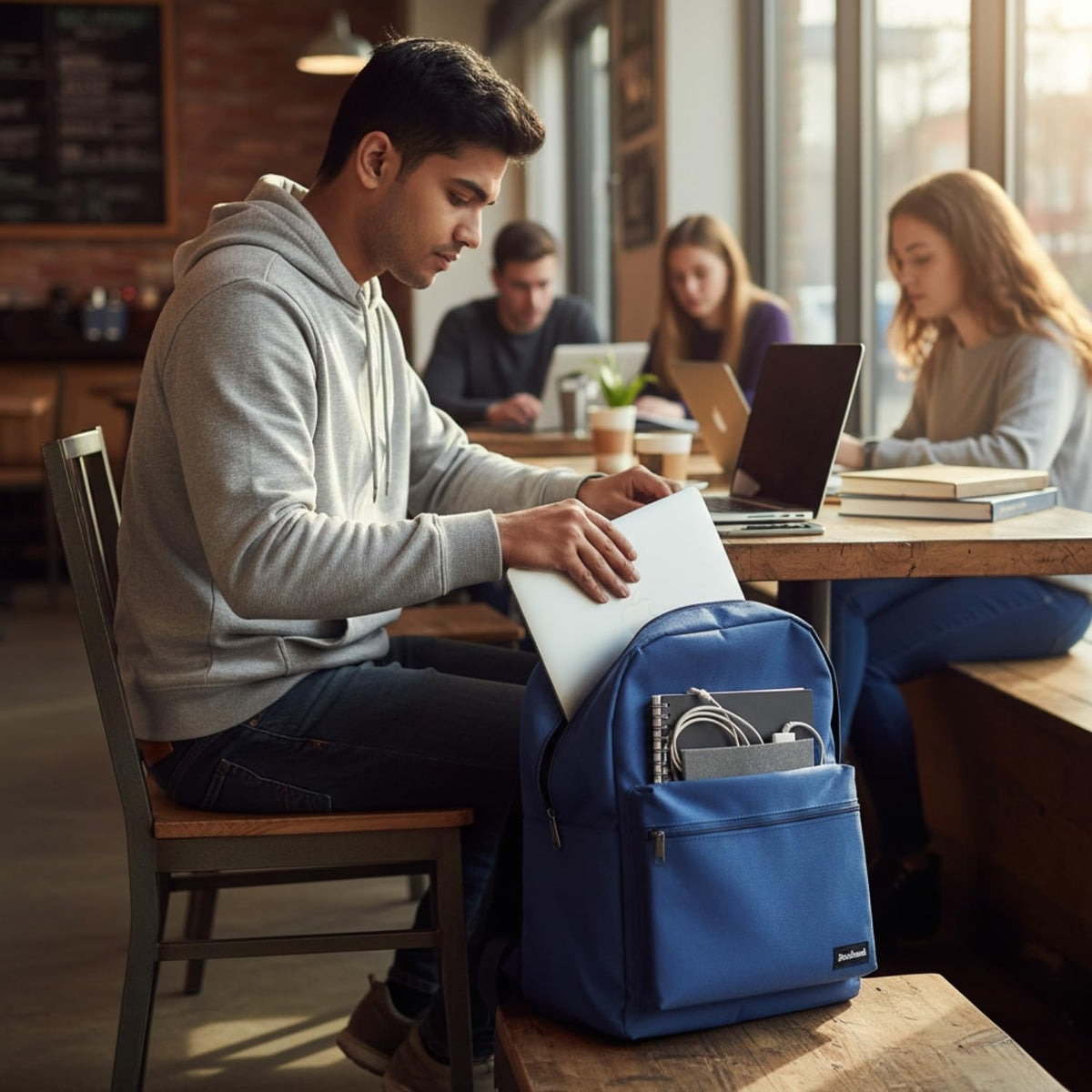 Rockland Classic Laptop Backpack Navy