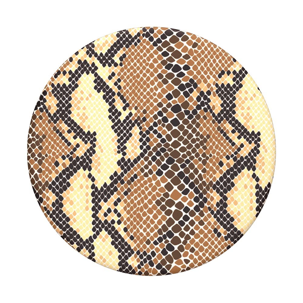 PopSockets PopTop Phone Grip, Top Only (Base Sold Separately), Fun - Python Chic