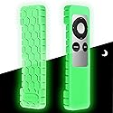 Fintie Protective Case for Apple TV 2 3 Remote Controller - CaseBot (Honey Comb Series) Light Weight (Anti Slip) Shock Proof Silicone Sleeve Cover