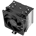 Thermalright Assassin X 90 SE V2 CPU Air Cooler, 2200RPM Speed,4 Heat Pipes, 92mm PWM Quiet Fan CPU Cooler, 118mm High,for AMD AM4 AM5/Intel
