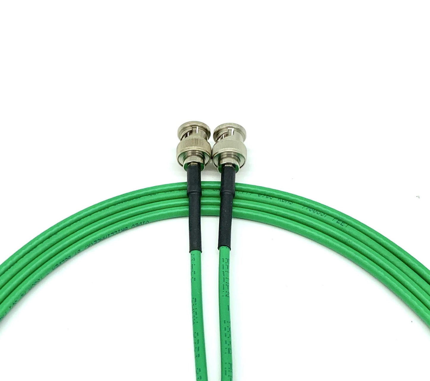 AV-Cables 3G/6G HD SDI Mini RG59 BNC Cable - Belden 1855a (3ft, Green)