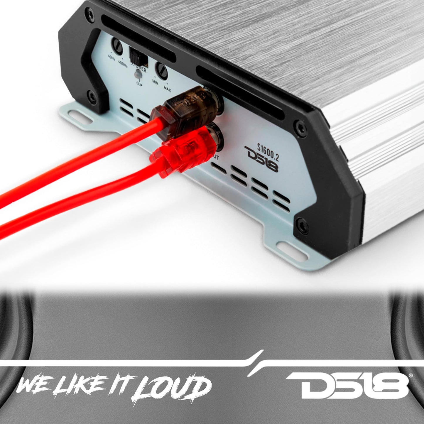 DS18 R16 RCA Cable Ultra Flex 16 Feet - 2-Male to 2-Male Stereo Audio Cables, 2RCA Male to 2RCA Male Stereo Cable for Home Theater, HDTV, Amplifiers