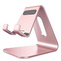 CreaDream Cell Phone Stand, Cradle, Holder, Aluminum Desktop Stand Compatible with Switch, All Smart Phone, iPhone 15 14 13 12 Pro Max Plus Mini Xr X