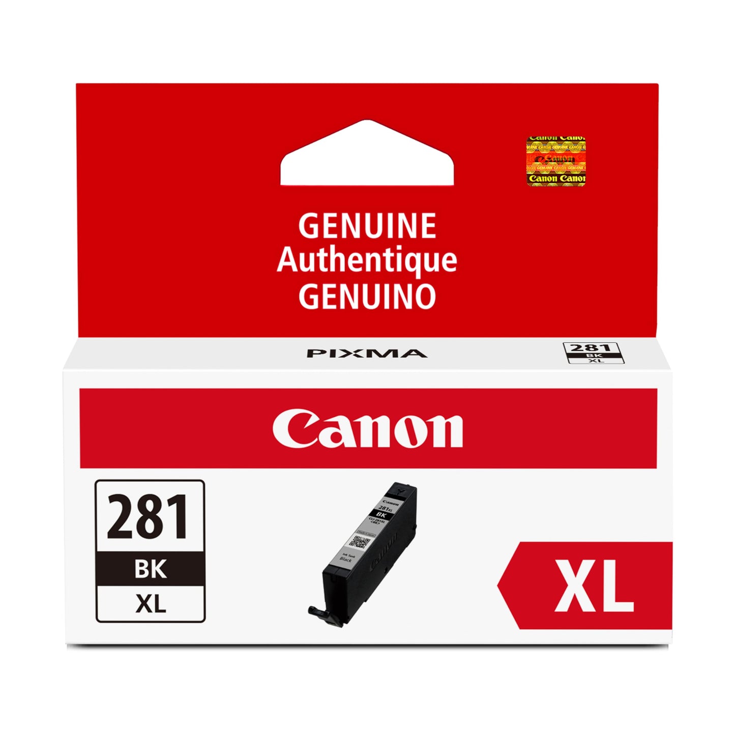 Canon CLI-281 XL Genuine Black Ink Tank, Compatible with TR8520, TS9120,TS8120, TS6120, TS9521C/a, TS9520/a, TS8220, TS6220, TS8320, TS6320,