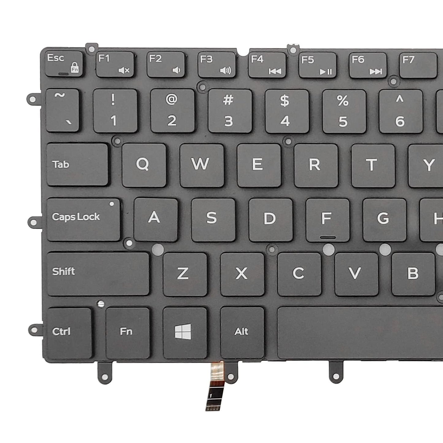 PAEBAI+ Replacement Laptop Keyboard Backlight for DELL XPS 13 9343 9350 9360 P54G, Inspiron 13 7347 7348 7352 7353 7359 P57G, Inspiron 15 7547 7548