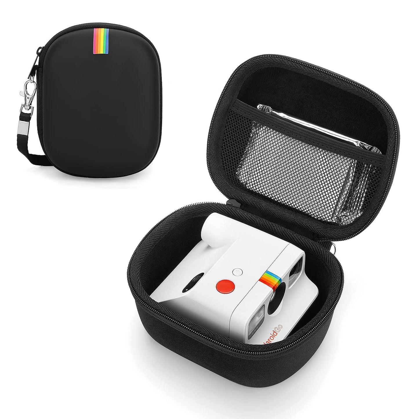Yinke Case for Polaroid Go 9035/9071/9070 Instant Mini Camera, Hard Organizer Portable Carry Travel Cover Storage Bag (Black)