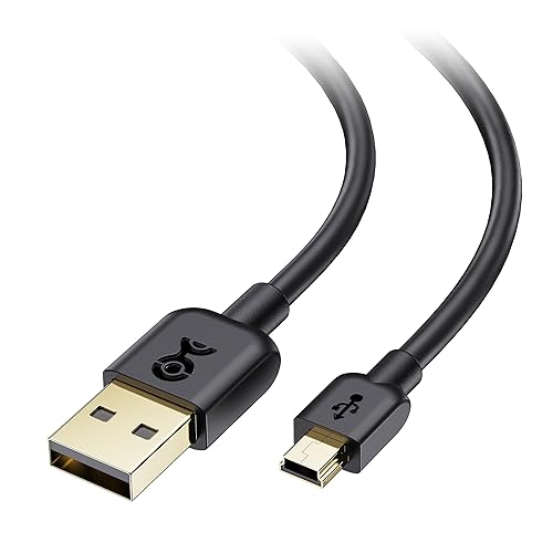 Cable Matters Mini USB to USB A Cable - 6ft, Mini B 2.0 Cable Compatible with PS3 Controller, Garmin Nuvi, GoPro Hero 3+, Blue Yeti/Snowball iCE Mic