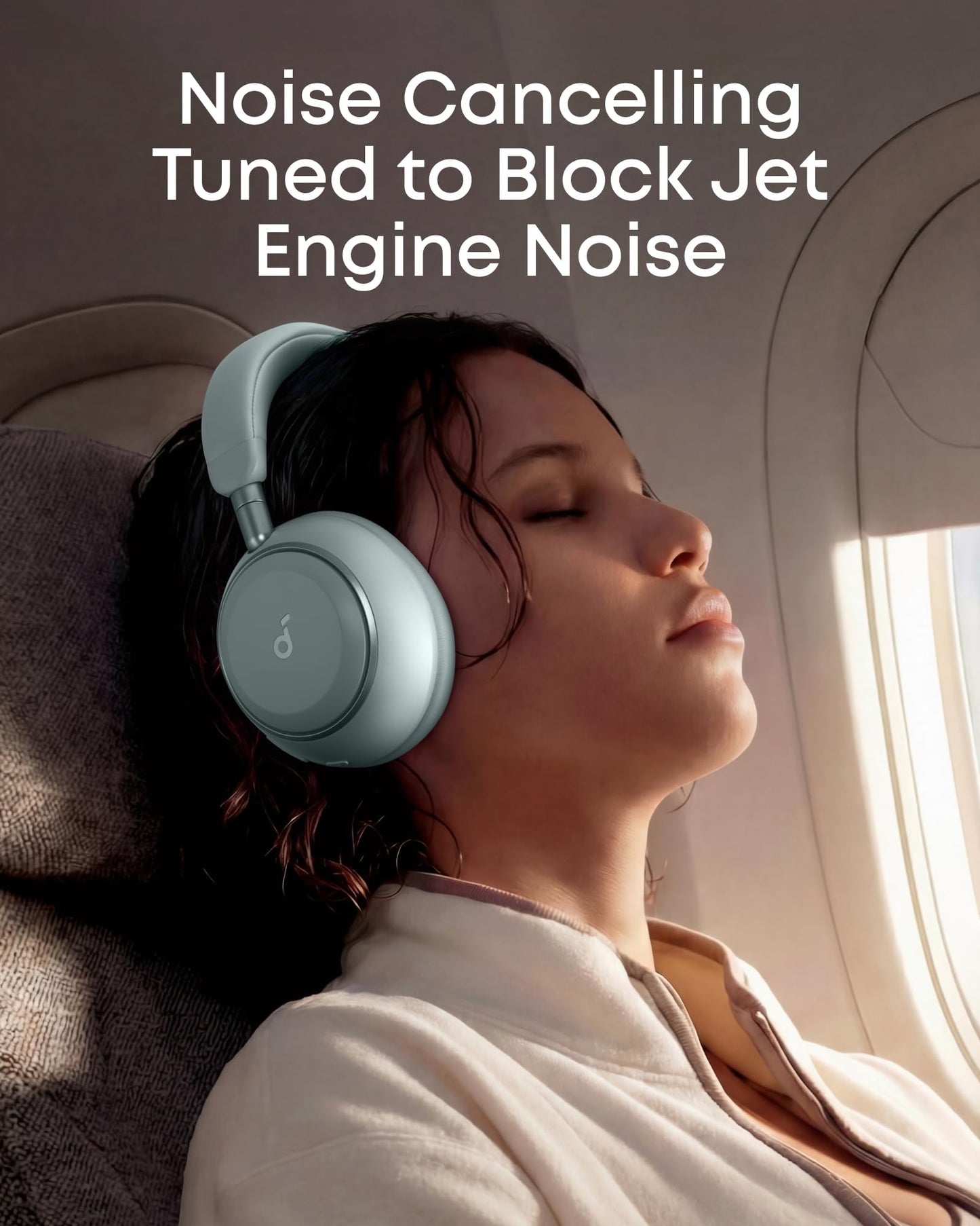 Soundcore Anker Space 2 Bluetooth 6.1 Over-Ear Headphones, Travel-Ready