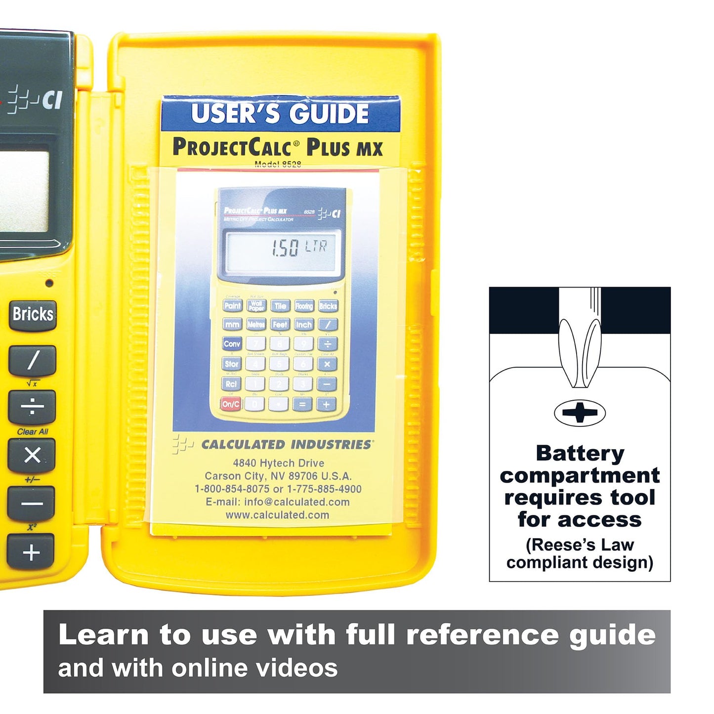 Calculated Industries 8528 Metric Do-It-Yourself Calculator