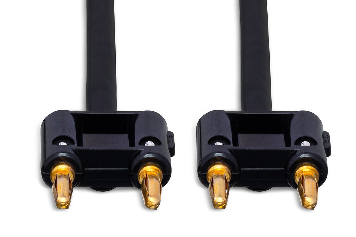 Hosa SKJ-675BB Dual Banana to Dual Banana Speaker Cable, 75 Feet