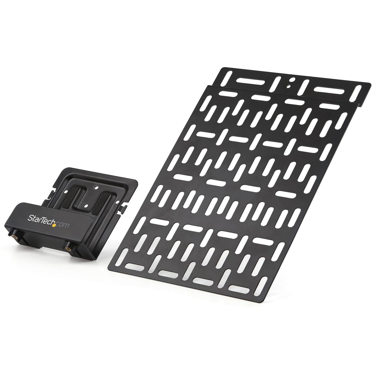 StarTech.com Universal TV Accessory Mount - Adjustable TV & Wall Mount Bracket - Media Players/Router/Modem/AV Switches & Extenders/Apple TV - Hidden