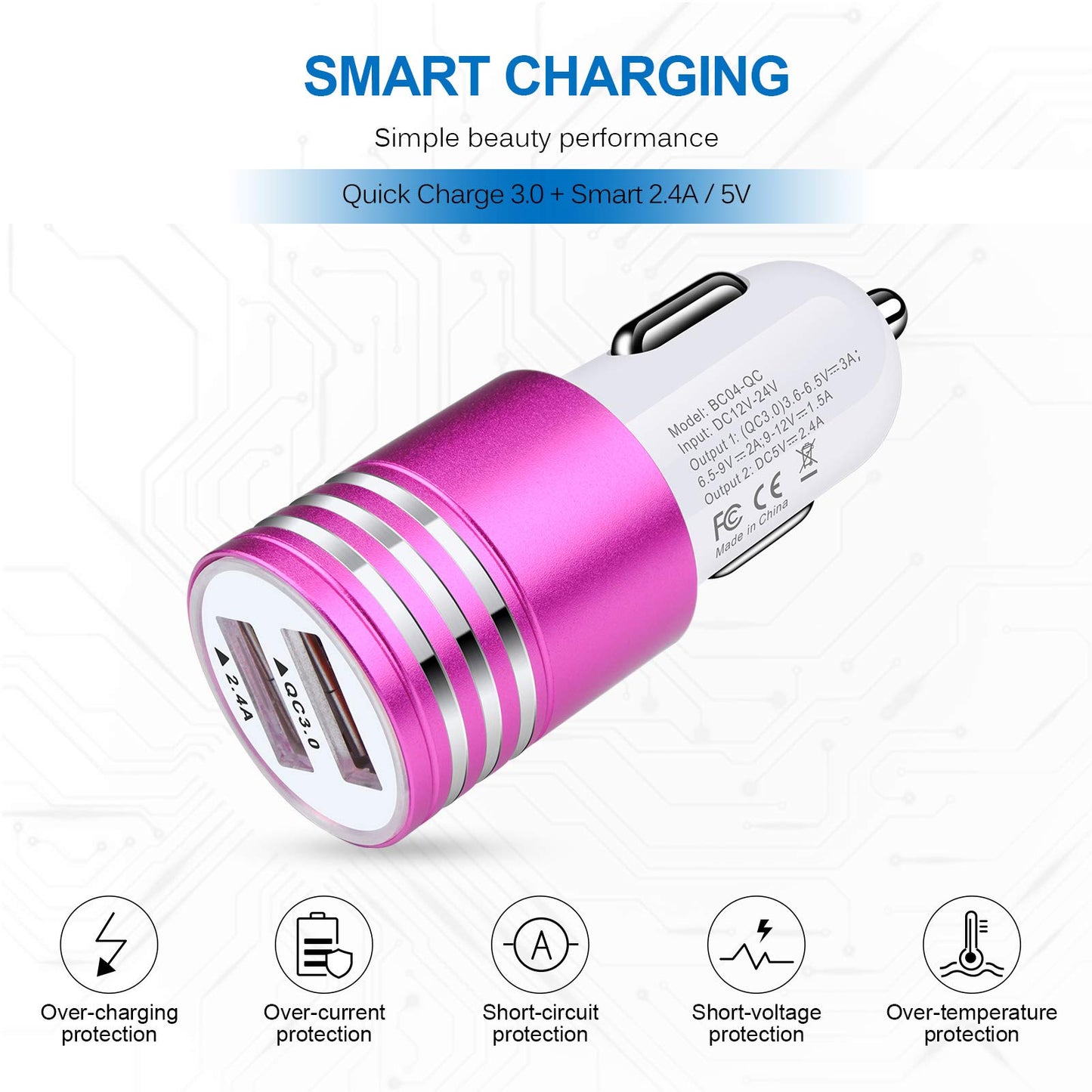 Fast Charging USB C Car Charger for Samsung Galaxy S26 S25 S24 S23 S22 S21 S20 A57 A37 A17 A56 A36 A26 A16 A25 A35 A15 A54 A14 A53 A13 A23,Quick