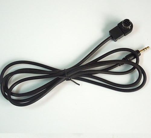 colorparts2016 Car CD Player Aux Cable 1.5 m Input Adapter Compatible with Alpine KCA-121B AI-Net CD CDA9857 CDA9886 CDA9807 CDA9805 CDA7893 IVA-D900