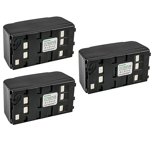 Kastar 3-Pack Ni-MH Battery 6V 4800mAh Compatible with Sony CCD-TRV21E CCD-TRV22 CCD-TRV24E CCD-TRV29 CCD-TRV30 CCD-TRV30E CCD-TRV31 CCD-TRV312