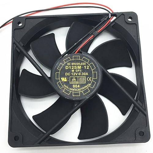 D12SM-12 D12SL-12 D12SH-12 DC 12V 0.30A 12025 Ultra-Silence Computer Power Supply Cooling Fan