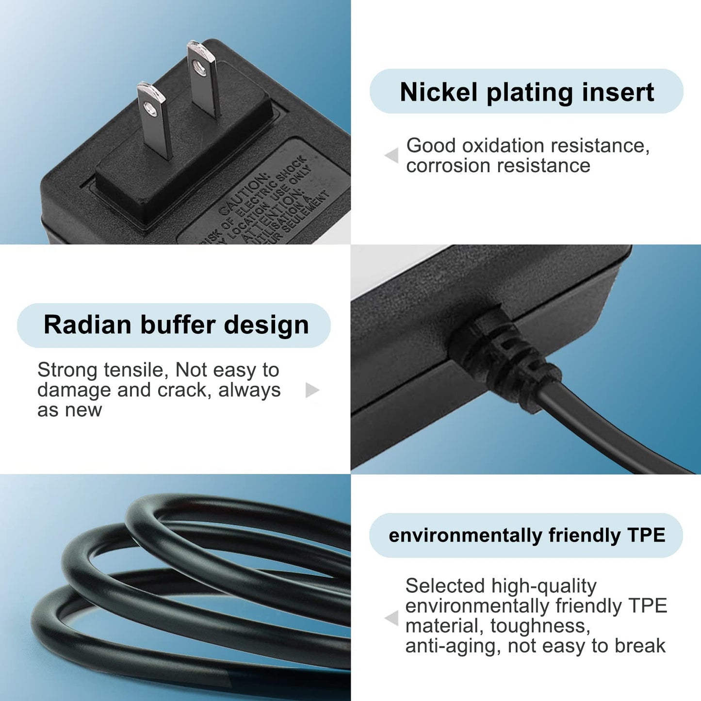 16V 2A AC DC Power Supply Adapter Charger Compatible for Altec Lansing IMW888 IMW888s IMW645 IMW778 IMT804N Big Super LifeJacket Wireless Waterproof…