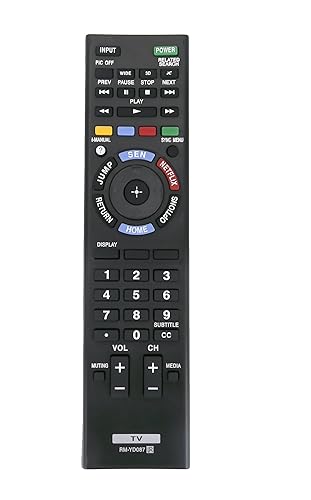 New Replaced RM-YD087 Remote Control for Sony BRAVIA LCD/LED TV KDL-55W802A KDL-55W900A KDL-55W950A KDL-65S990A KDL-65W850A