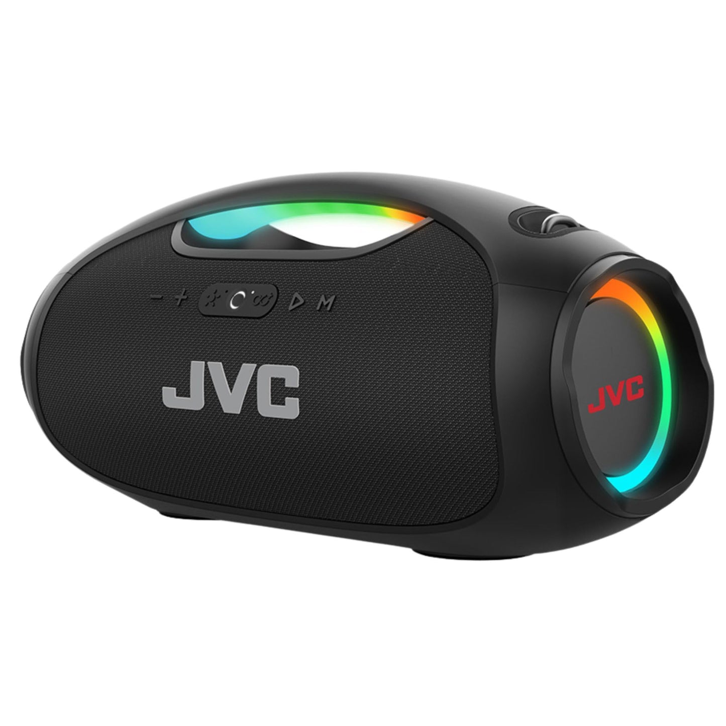 JVC Portable Wireless Bluetooth Speaker - 120W with Dual Woofer Deep Bass, RGB Lighting, Indoor/Outdoor Boombox, Bluetooth 5.3, IPX6 Water Resistant