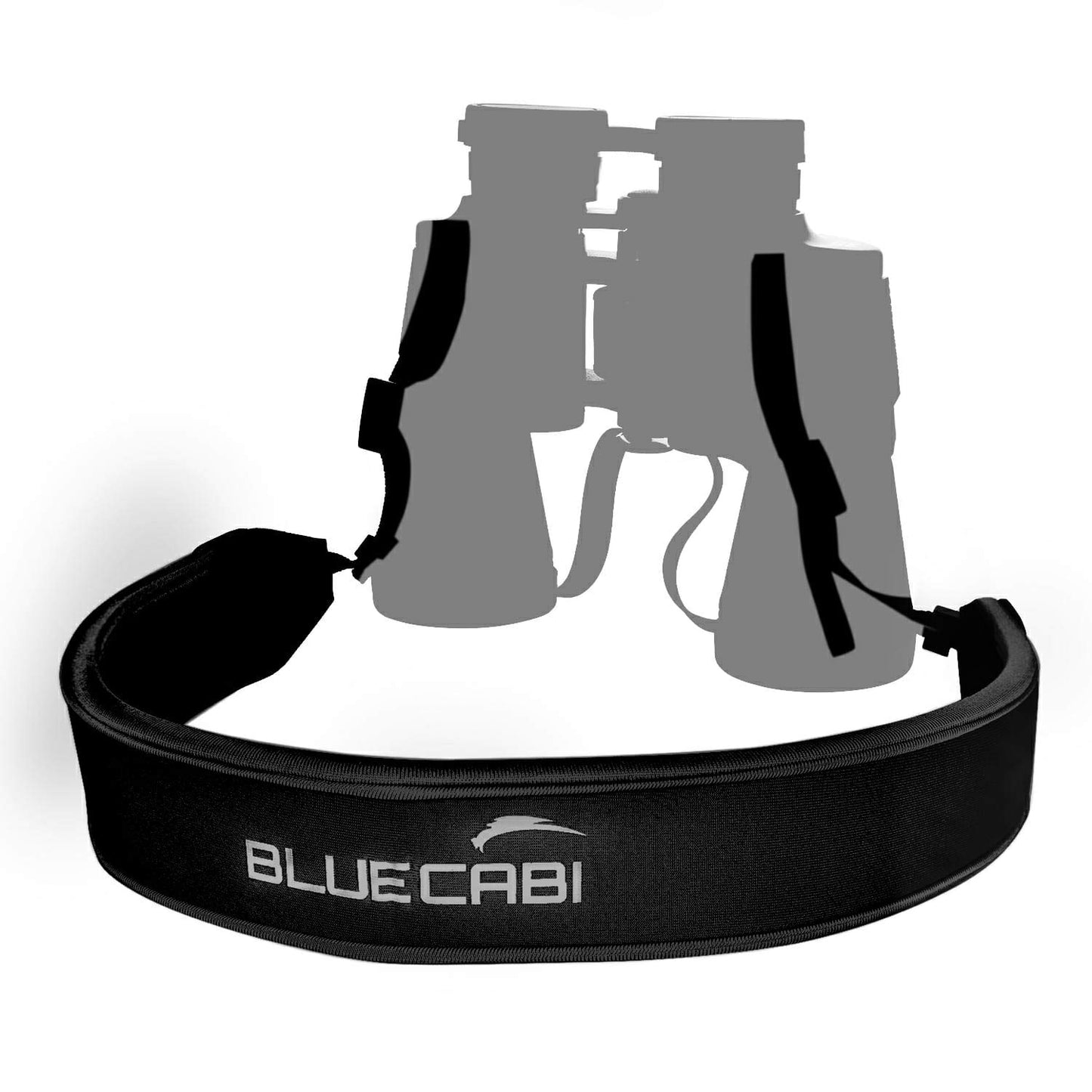 BlueCabi Neoprene Neck Shoulder Strap for Cameras and Binoculars - Comfortable Adjustable Fit for Men and Women with Anti Slip Material - Lightweight