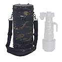 ZZQ&CCF Camera Lens Case Pouch Bag for NIKON NIKKOR Z 180-600mm f/5.6-6.3 VR Water Resistant Protective Camera Lens Pouch for Telephoto Zoom #Black