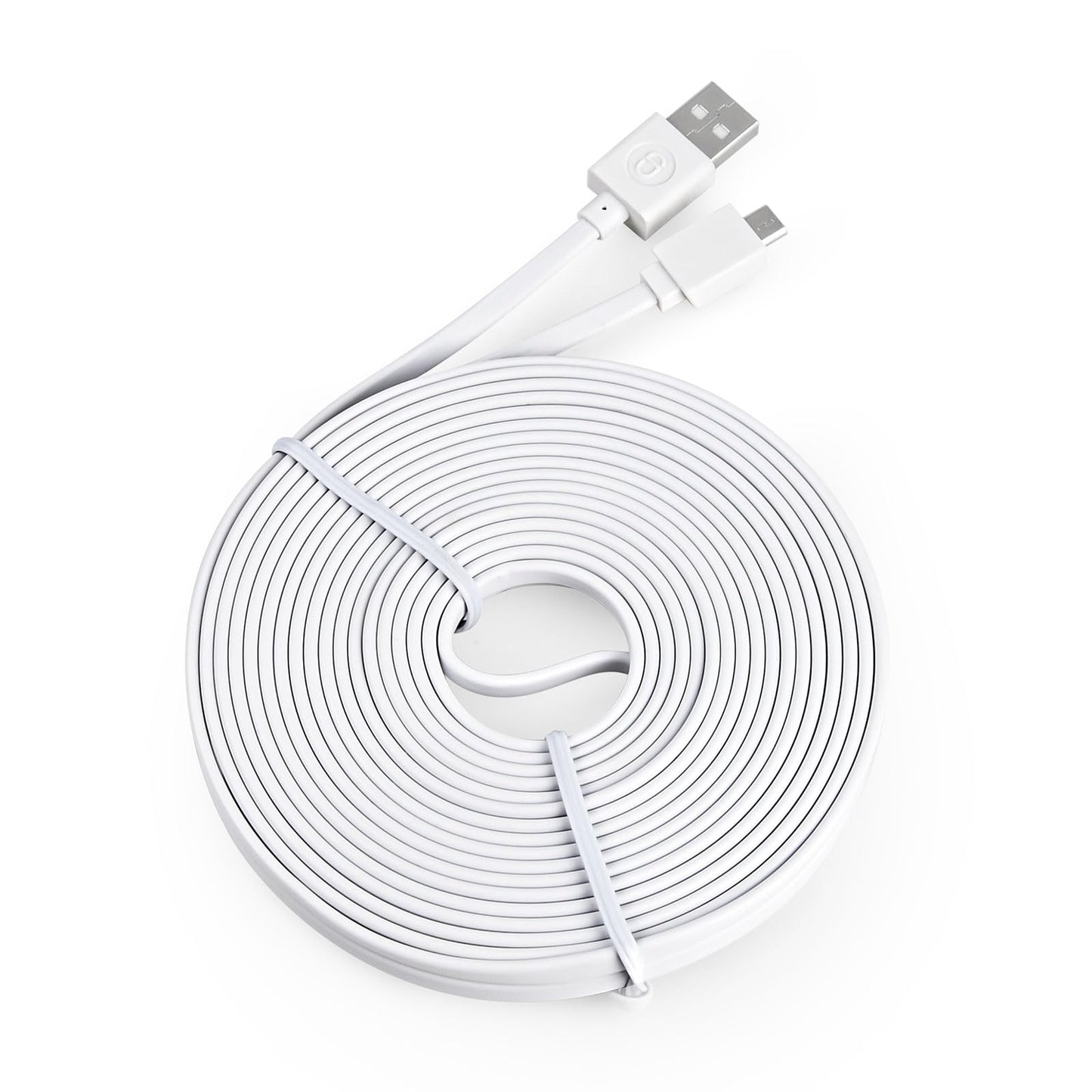 Soshine Long Micro USB Cable 25ft - USB to Micro USB Cable for PS4 Controller and Security Camera 2pack