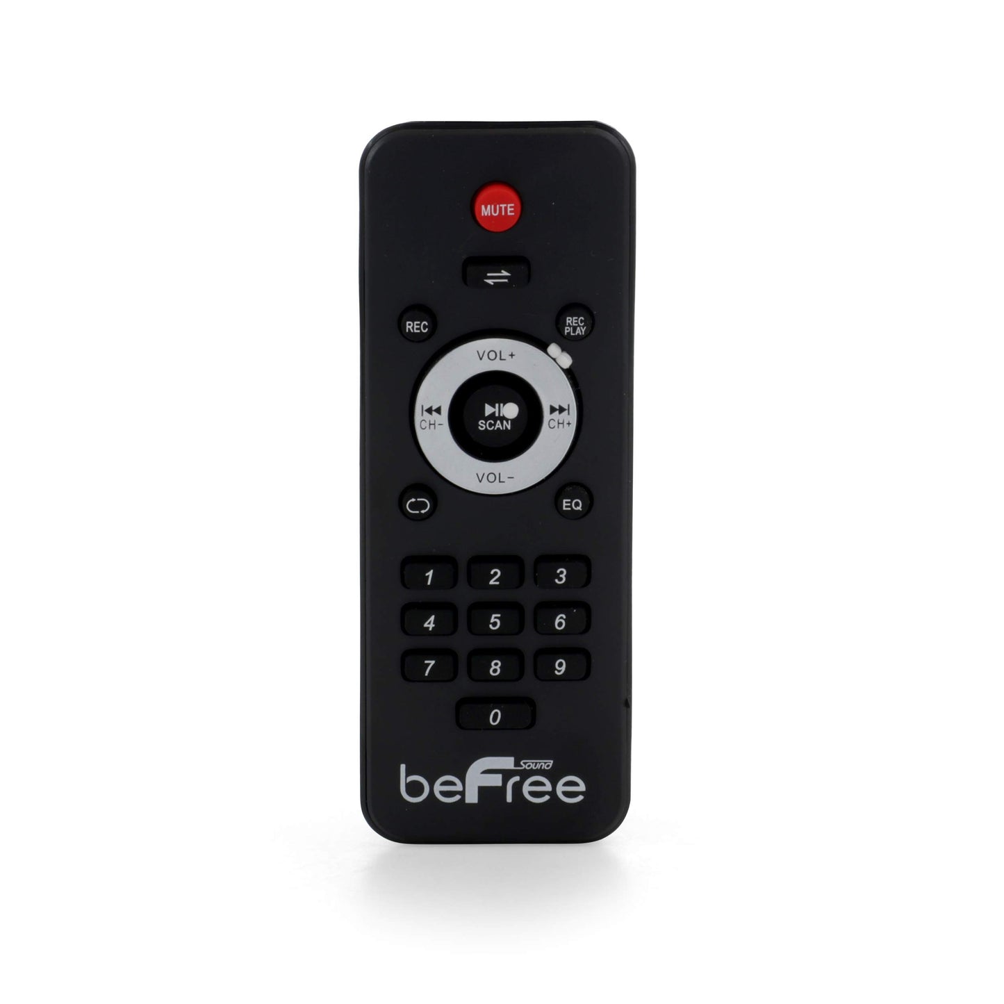 beFree Sound 15 Inch Rechargeable Bluetooth Portable Party PA Speaker System with SD/FM/USB Inputs, Black