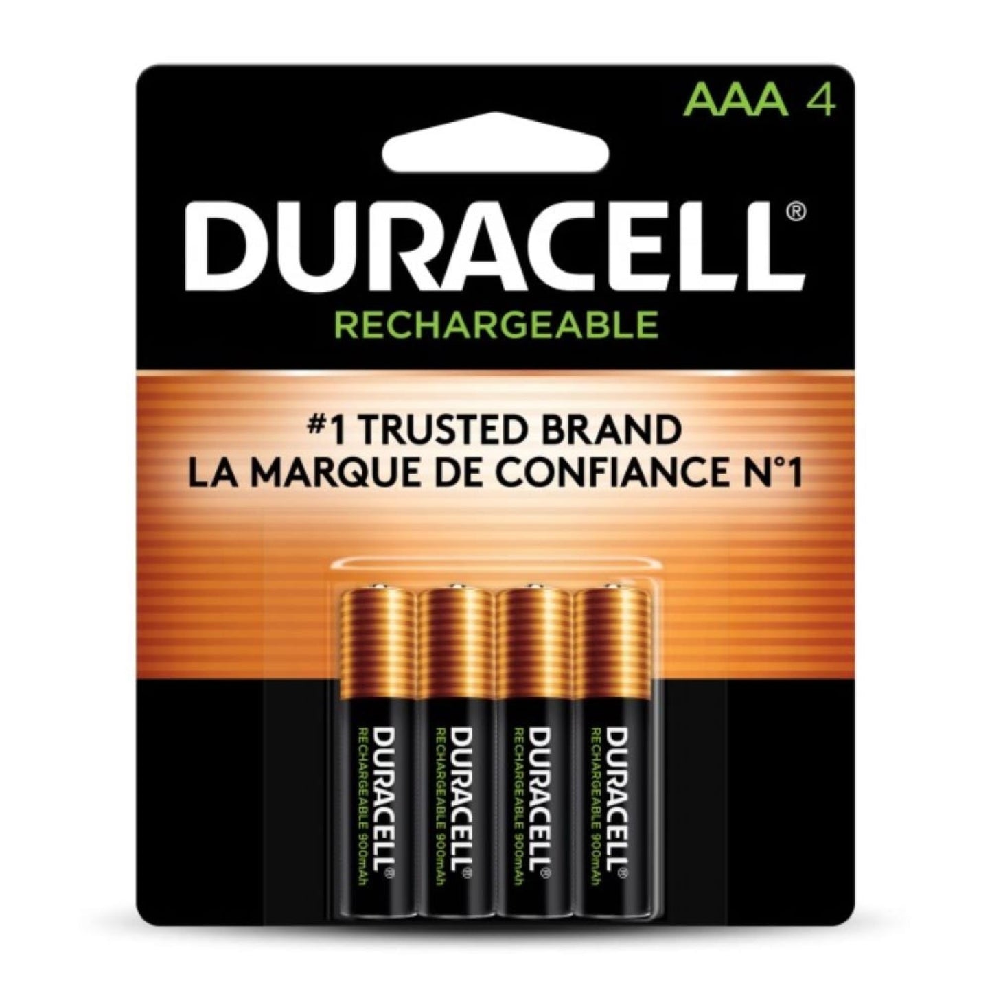 Duracell Precharged Recharg. Battery,AAA (Pack of 2)