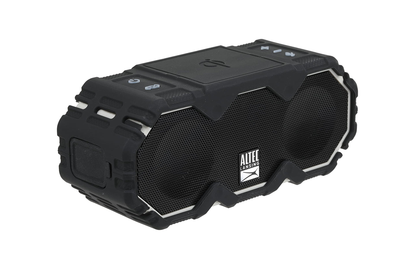 Altec Lansing Mini LifeJacket Jolt Bluetooth Speaker with Qi, Wireless, Waterproof, Portable, Speakers, Loud Volume, Strong Bass, Rich Stereo System