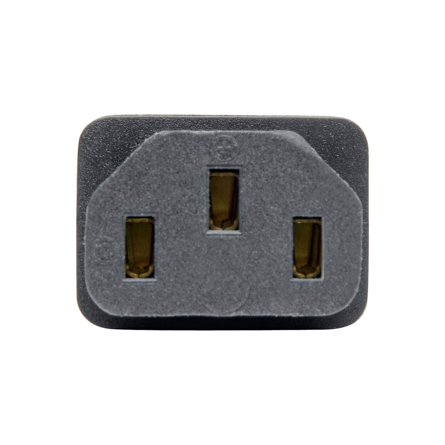 Tripp Lite Power Cord Adapter (C8 to C13 Adapter), 10A, 125V, Black (P003-000)