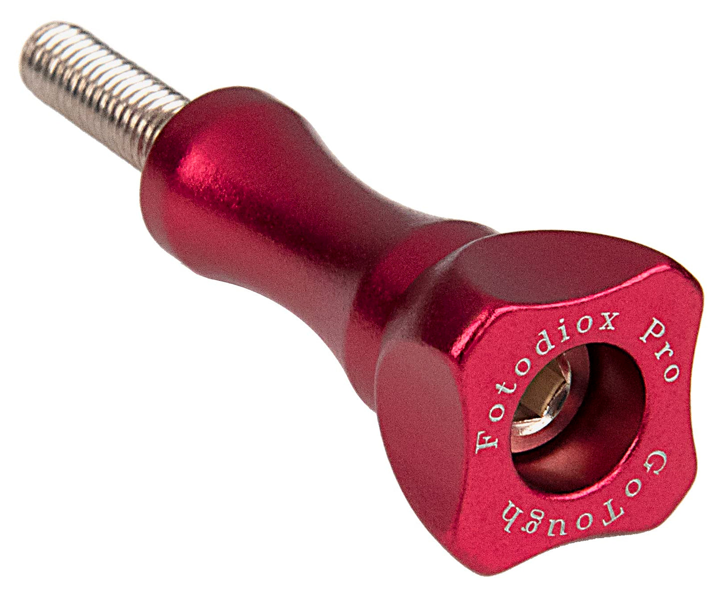 Fotodiox GoTough 35mm Red Metal Thumbscrew Compatible with GoPro HERO3, HERO3+, HERO4, HERO5, HERO6, HERO7 2-Prong Mounting System Pro