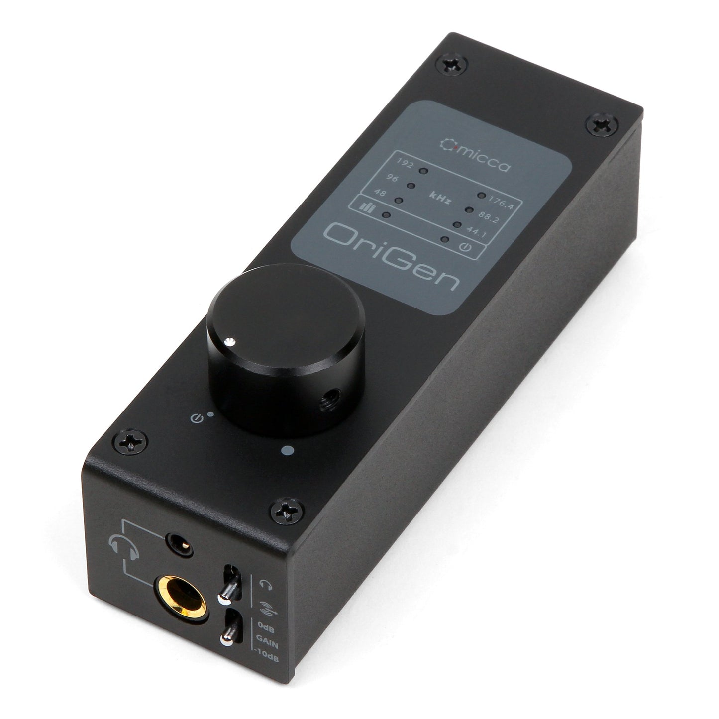 Micca OriGen G3 HiFi USB and Optical DAC Amp for Headphones and Powered Speakers, 24-Bit/192kHz, Earphone Amplifier, Preamp, Volume Control