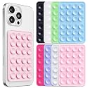 JingJinYY 8 Pack Silicone Suction Phone Case Adhesive Mount, Enhanced Suction Power and Upgraded Thickened Sticky Phone Grip, Durable, Hands-Free