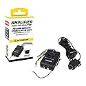 Scosche LOC2SL Line Output Converter with Remote Control Knob - 2CH High/Low RCA Converter Car Audio - Ideal for Subwoofer Amp - Line Level Converter