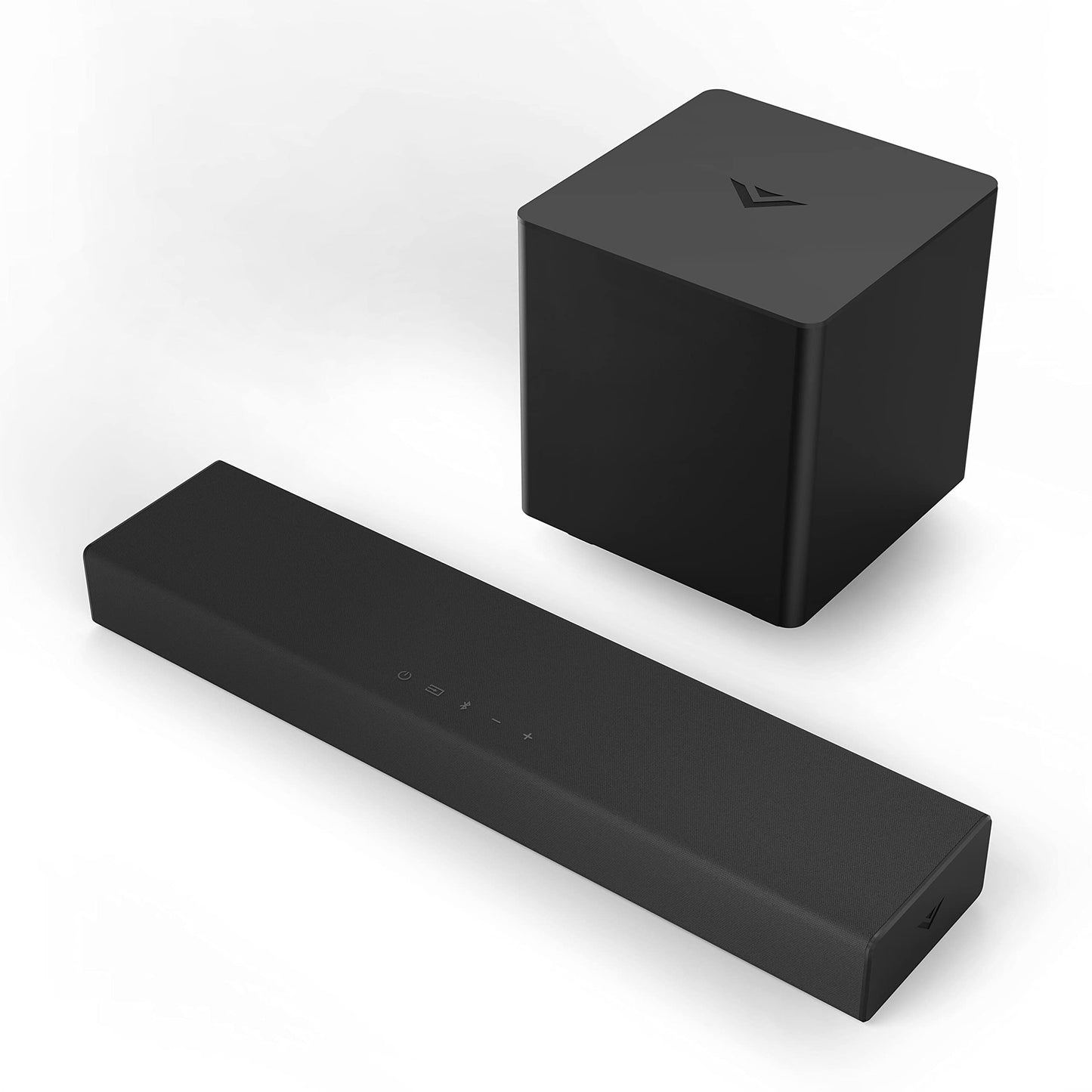VIZIO 2.1 Home Theater Sound Bar with DTS:X, Wireless Subwoofer, Bluetooth, Voice Assistant Compatible, Includes Remote Control - SB2021n-J6 (Renewed)