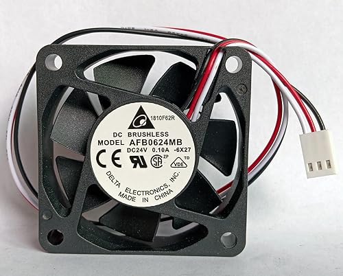 AFB0624MB DC24V 0.10A 6CM 6015 Cooling Fan AFB0624MB 3-Wire DC Fan