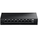 TRENDnet 8-Port 2.5Gb Switch, TEG-S381, 8 x 2.5G RJ45 Ports, 40Gbps Switching Capacity, NDAA + TAA Compliant, Ethernet Splitter, for Game Console